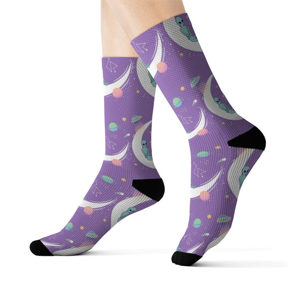 Alien Chilling Socks- 3 Sizes