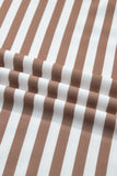 Striped Short Bubble Sleeve T-Shirt- 3 Colors