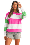 Color Block Long Sleeve Top- 3 Colors