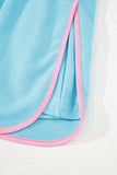 *Pre-Order* Color Block Drop Shoulder T-Shirt and Skort Set- 5 Colors