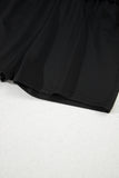 Ribbon Drawstring High-Waist Lined Tennis Skort- 6 Colors