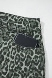 Print Frayed Edge Wide Leg High-Waist Jeans- 7 Styles