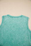 Mineral Wash Tank Mini Dress with Pockets- 3 Colors