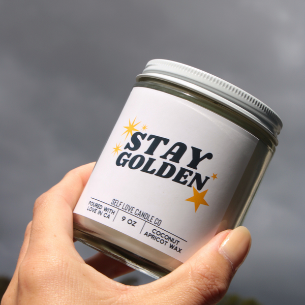 Stay Golden Candle