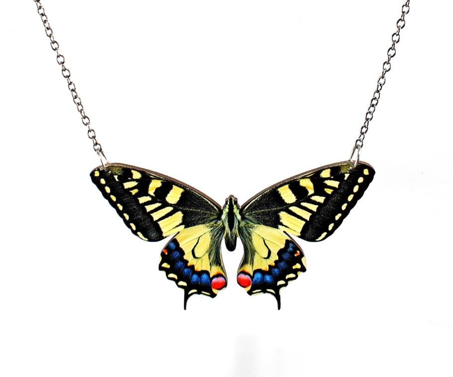 Swallowtail Butterfly Necklace #6100