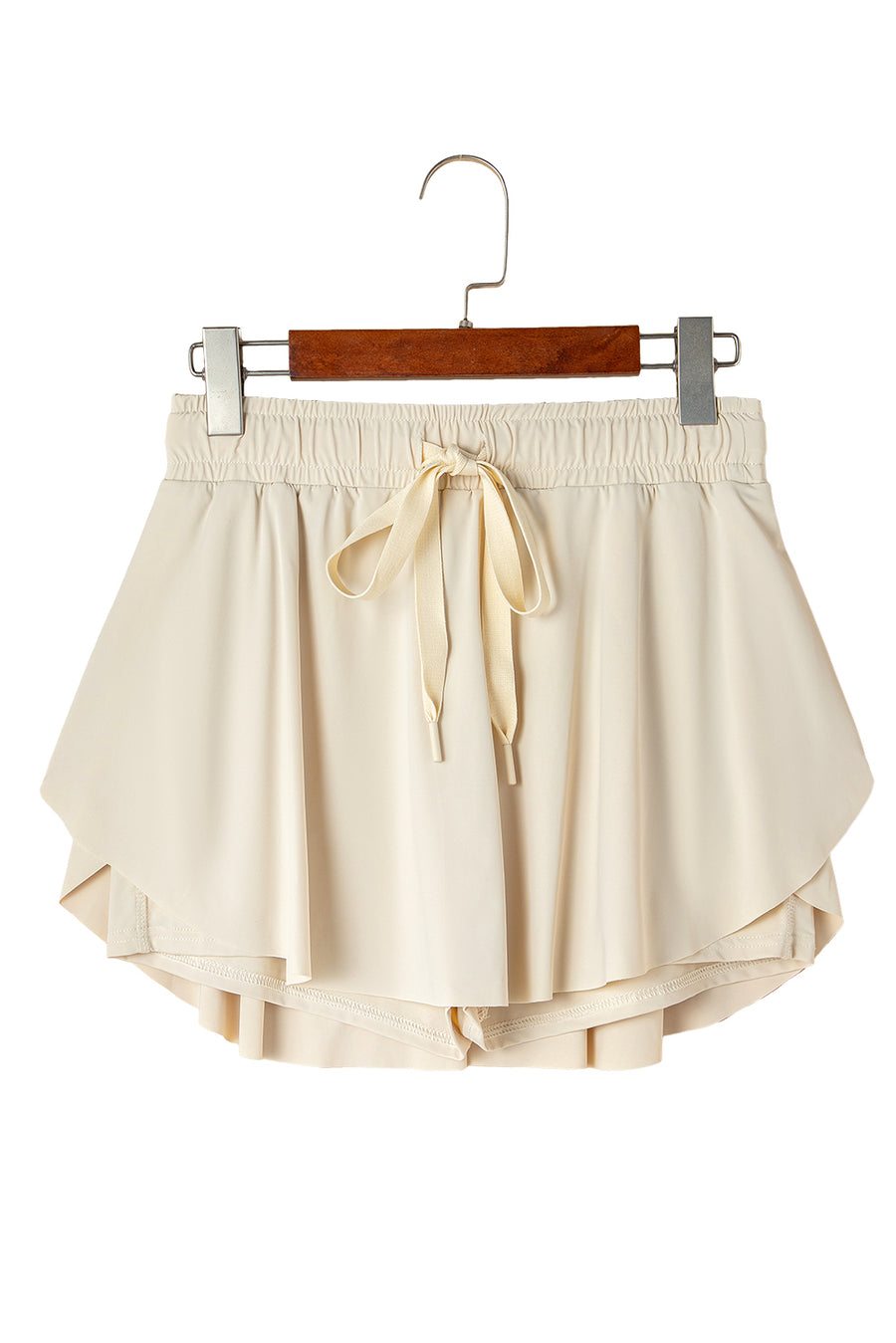 Ribbon Drawstring High-Waist Lined Tennis Skort- 6 Colors