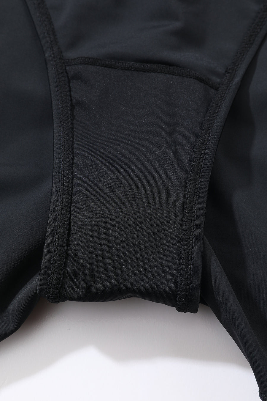 Drawstring Elastic Waist Built-In Brief Swim Shorts- 2 Colors