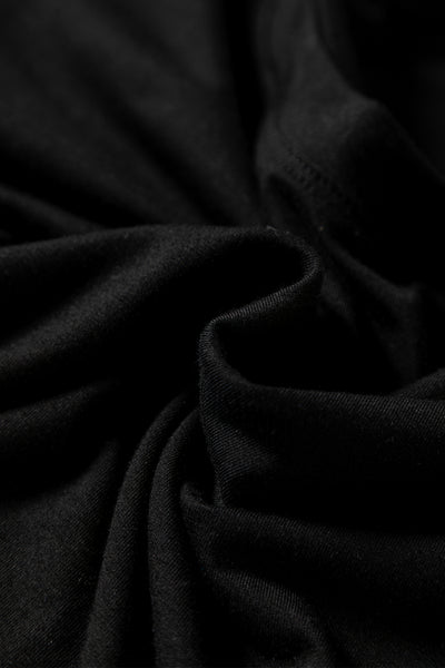 Chestnut Solid Color Long Sleeve Slim Fit Top