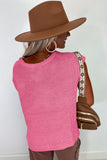 Solid Color Slit Hem Knit Top- 3 Colors
