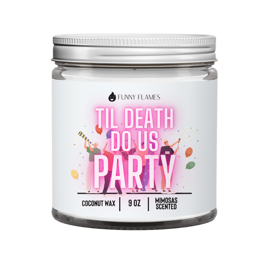 'Til Death Do Us Party Candle