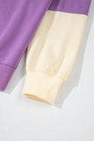 Color Block Drop Shoulder Sweatshirt- 4 Colors