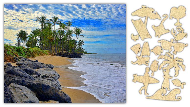 Kalepolepo Beach Jigsaw Puzzle #6807