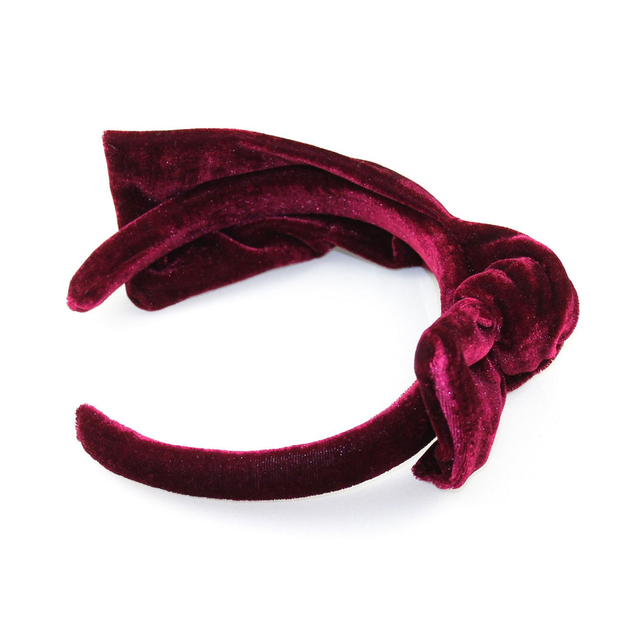 Velvet Knot Headband- 3 Colors