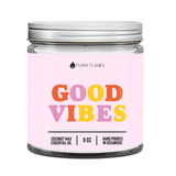 Good Vibes 2 Candle