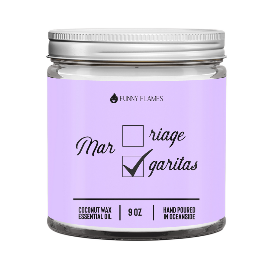 Marriage or Margaritas Candles