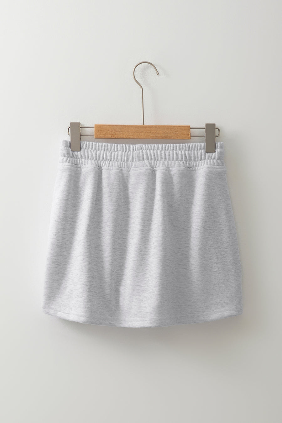 French Terry Drawstring Skort with Pockets- 3 Colors