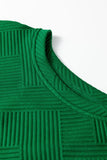 Textured Short Sleeve Top and Shorts Set- 7 Colors