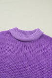 Knit High Neck Cap Sleeve Sweater- 2 Colors