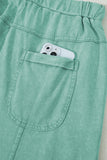 Mineral Wash Exposed Seam Wide Leg Cargo Pants- 3 Colors