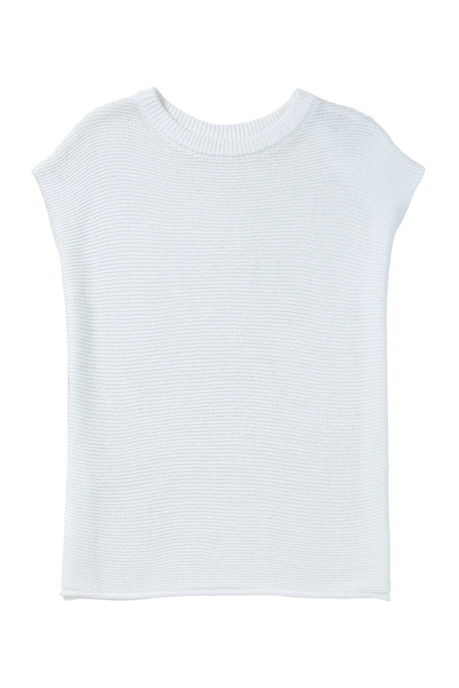 Solid Color Slit Hem Knit Top- 3 Colors