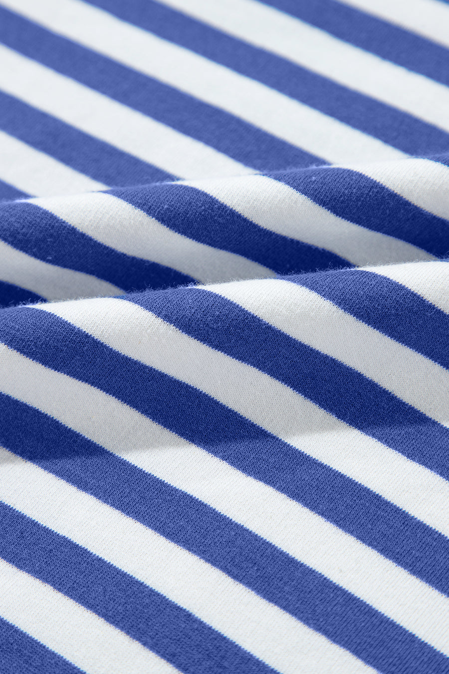 Striped Contrast Trim Oversized Sweatshirt- 4 Colors