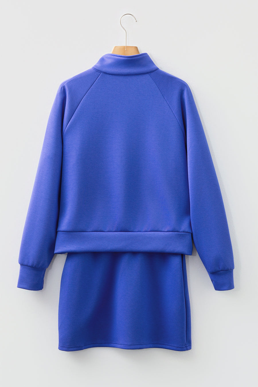 Zip-Up Sporty Pullover & Mini Skort Set- 3 Colors