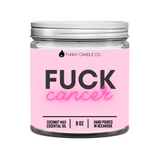 Fuck Cancer Candle