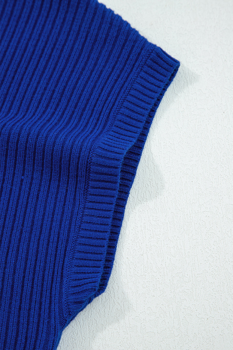 Green Pocket Ribbed Knit Short Sleeve Sweater- 9 Colors