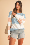 Color Block Long Sleeve Top- 3 Colors