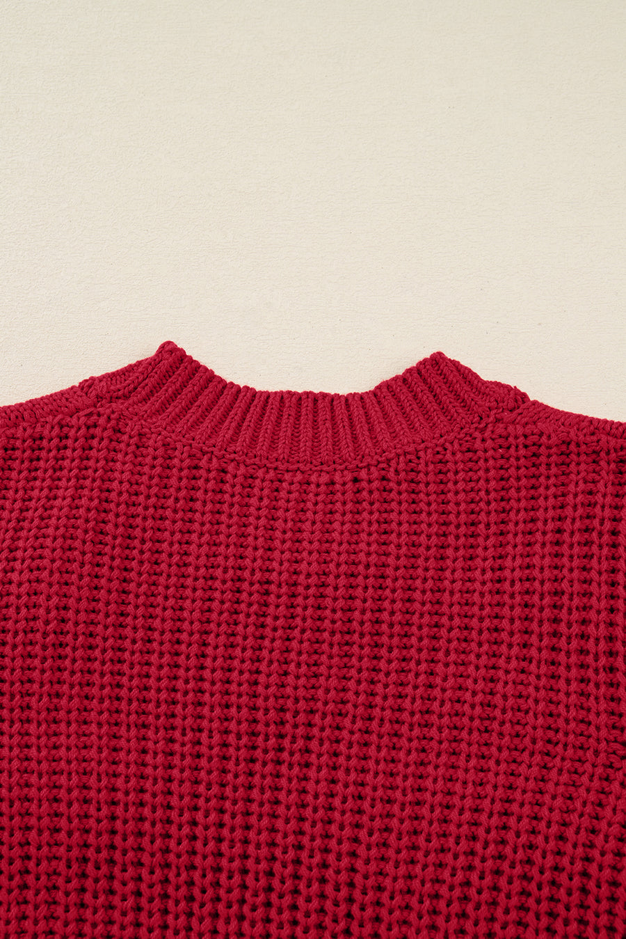 Plaid Lace-Up Puff Short Sleeve Sweater- 2 Colors