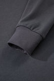 Varsity Striped Sleeve Loose Fit Sweatshirt- 8 Colors