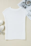 Solid Color Slit Hem Knit Top- 3 Colors