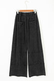 Mineral Wash Exposed Seam Wide Leg Cargo Pants- 3 Colors