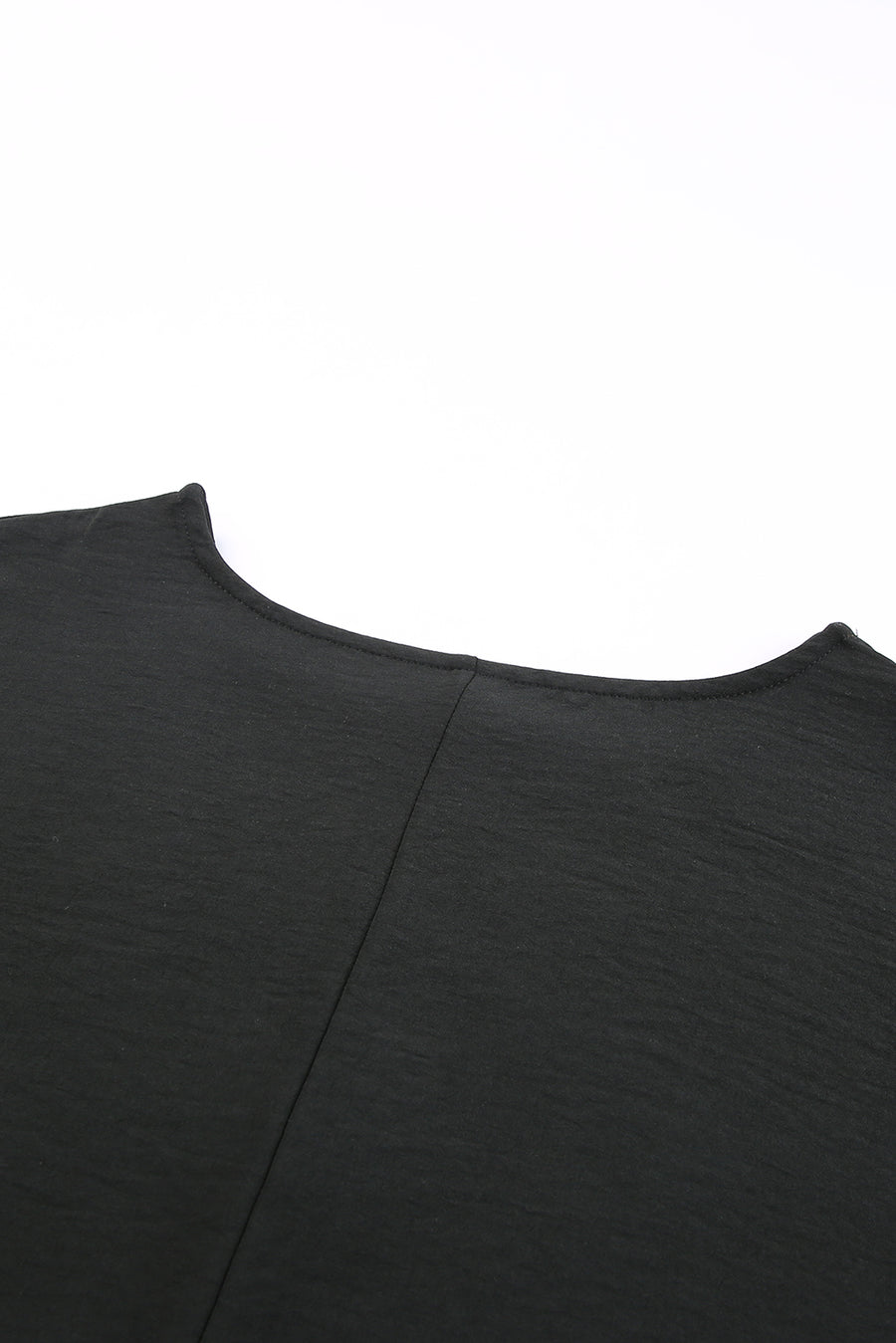 Shirred Cuffs Short Sleeve Blouse- 2 Colors