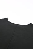 Shirred Cuffs Short Sleeve Blouse- 2 Colors