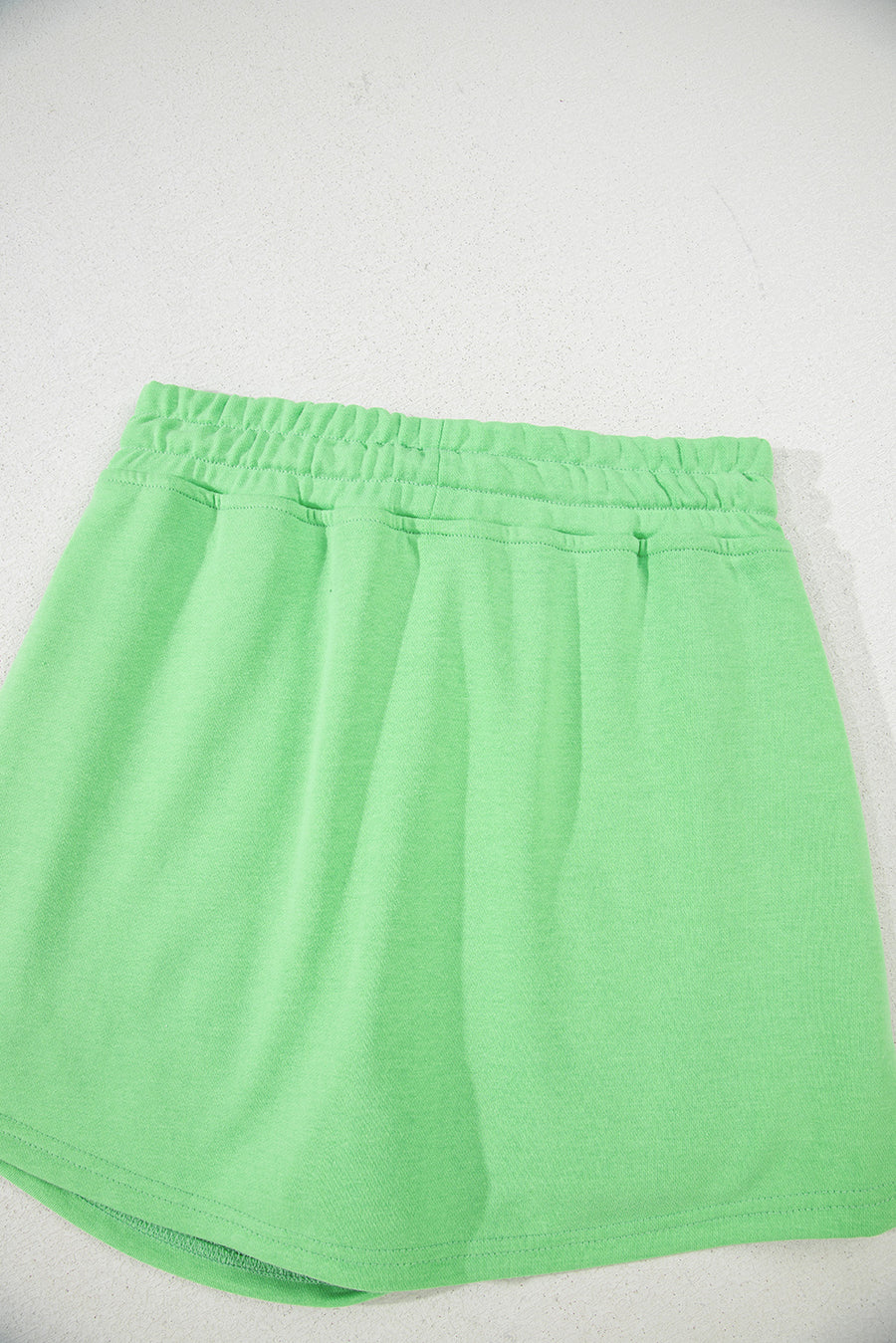 French Terry Drawstring Skort with Pockets- 3 Colors
