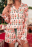 Pink Nutcracker Long Sleeve Pajama Set