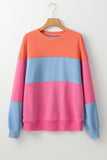 Color Block Drop Shoulder Sweatshirt- 4 Colors