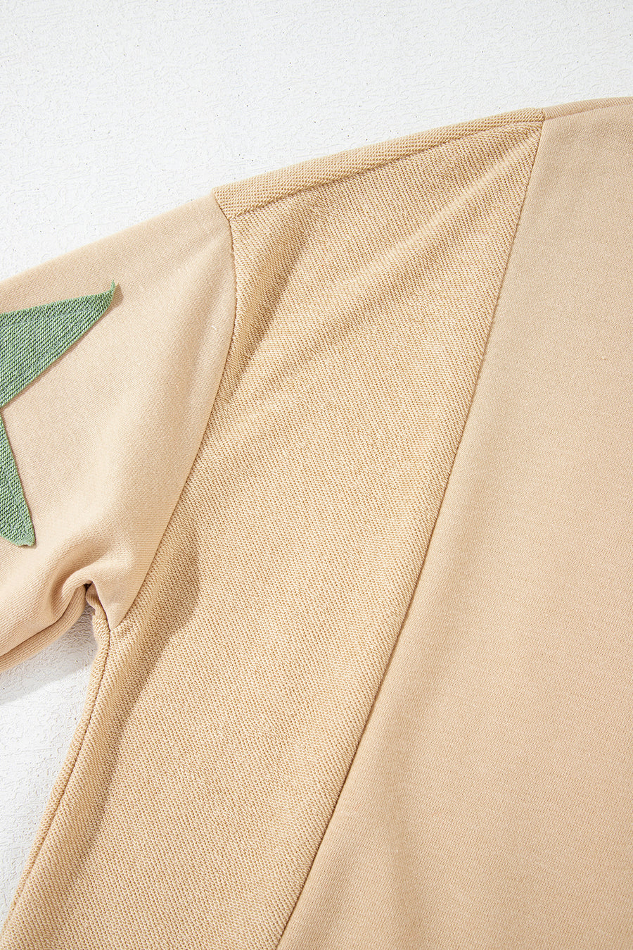 Star Patchwork Exposed Seam Oversized Sweatshirt- 3 Colors
