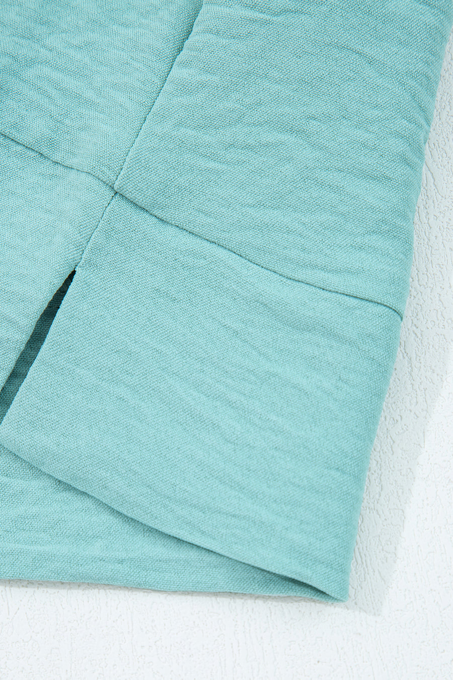 Frill V-Neck Lantern Sleeve Crinkled Blouse- 3 Colors