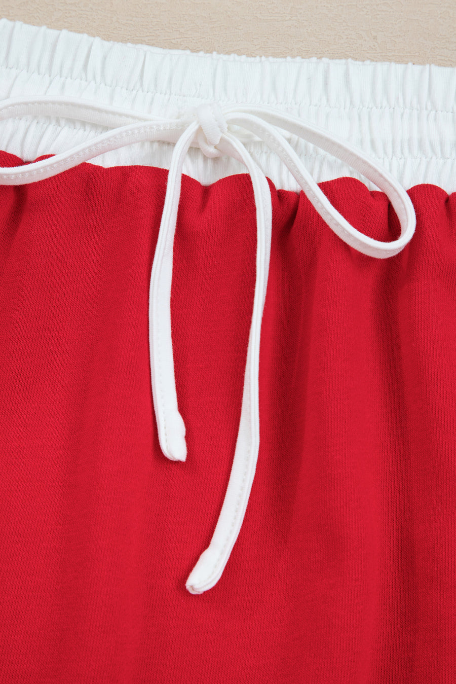Varsity Striped Drop Shoulder Pullover Sweatshirt & Mini Skort Set- 6 Colors