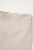 Oversized Split Hem Sweatshirt & Ribbed Leggings Set- 3 Colors