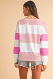Color Block Long Sleeve Top- 3 Colors