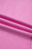 2-Button High Waist Wide Leg Jeans- 4 Colors