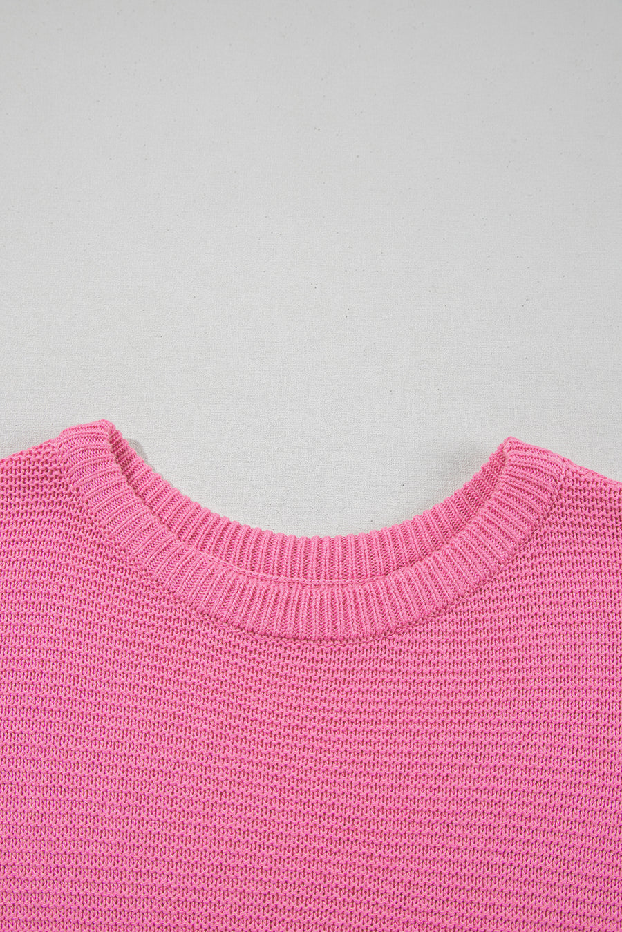 Solid Color Slit Hem Knit Top- 3 Colors