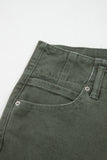 2-Button High Waist Wide Leg Jeans- 4 Colors