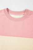 Color Block Drop Shoulder Sweatshirt- 4 Colors