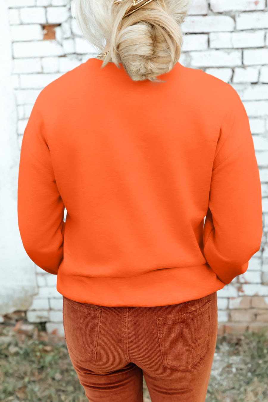 Classic Crew Neck Pullover Sweatshirt- 2 Colors