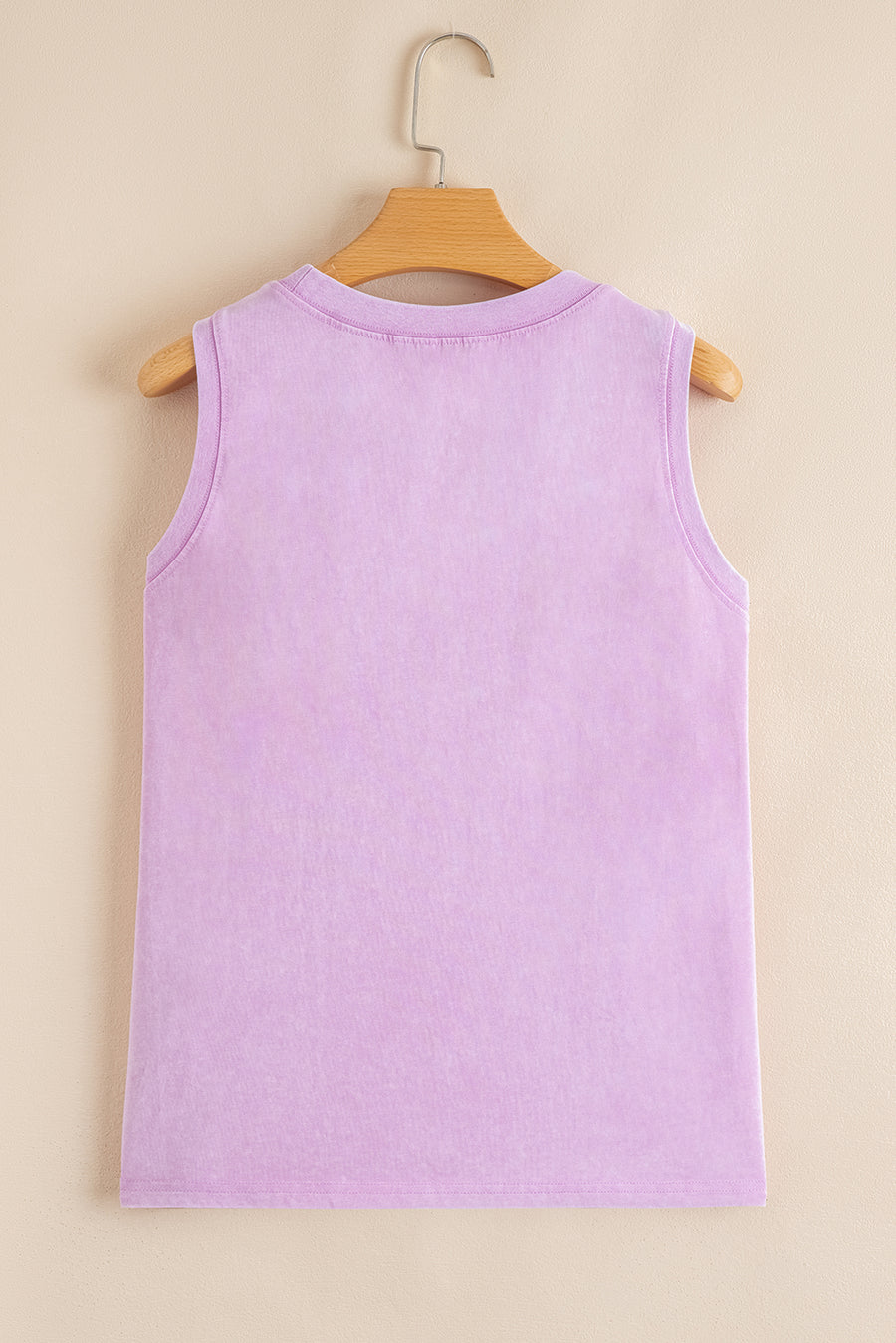 Wisteria Mineral Wash Chest Pocket Tank Top