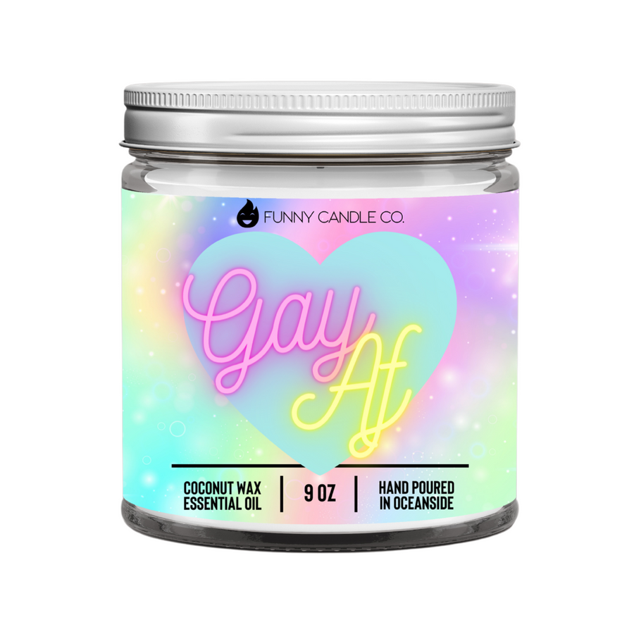 Gay AF Candle